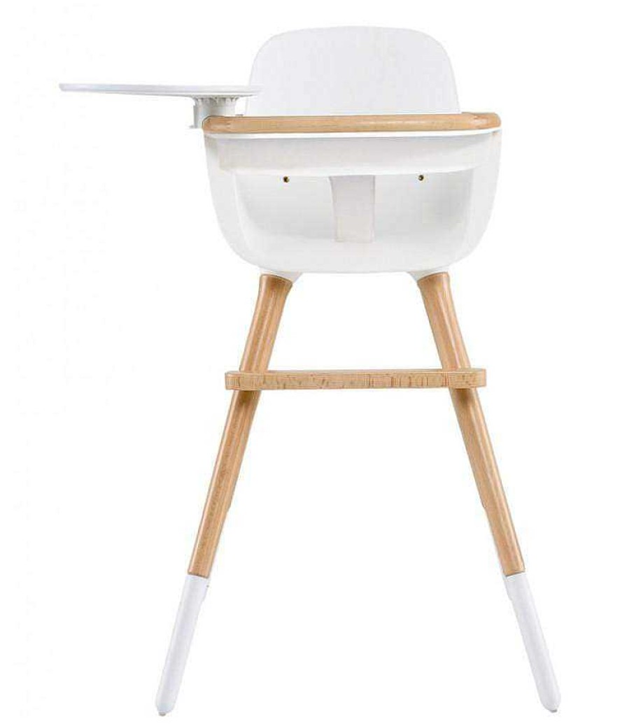 Feeding Micuna | Micuna Ovo Max Luxe High Chair White/Natural