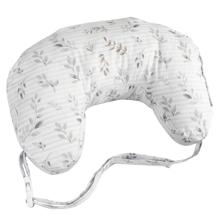 Feeding Boppy Nursing Pillows | Boppy Best Latch Pillow Gray Penny Dot Stripes