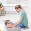 Bath & Care Skip Hop Tubs | Skip Hop Moby Smart Sling 3-Stage Bathtub Grey