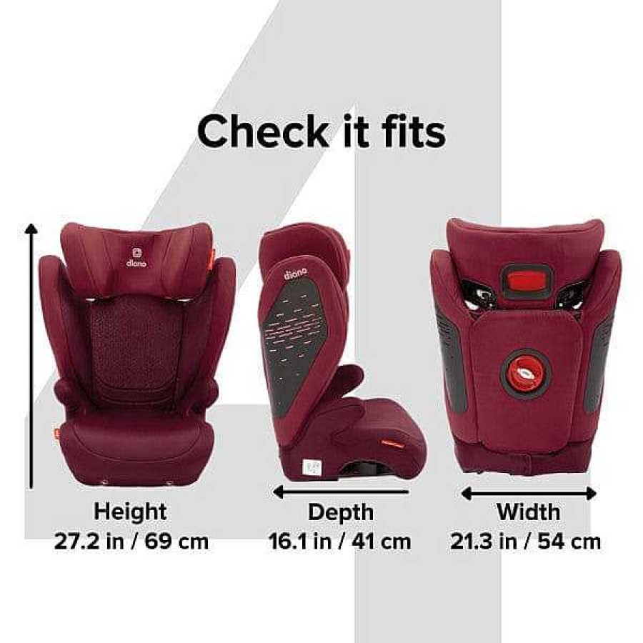 Car Seats Diono | Diono Monterey 4 Dxt Latch Booster