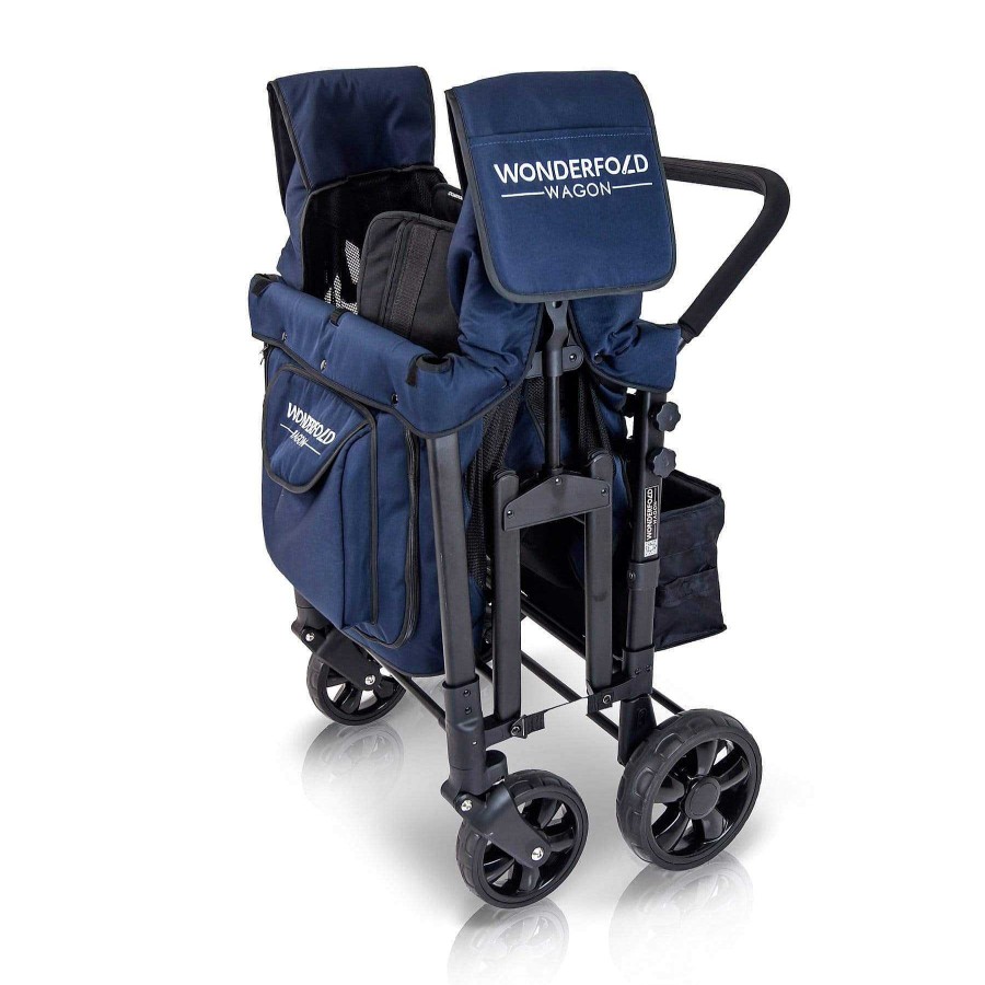 Strollers Wonderfold Wagon | Wonderfold Wagon W4 Quad Baby Stroller Wagon