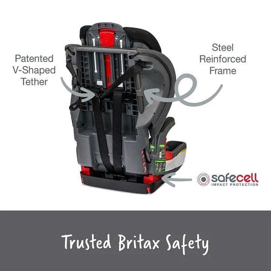 Car Seats Britax | Britax Grow With You Booster Seat Mod Black