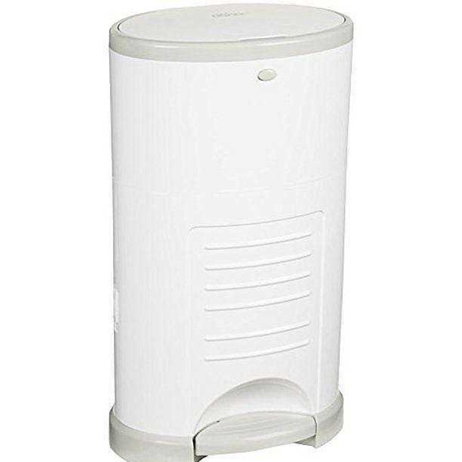 Nursery Dekor Diaper Pails & Caddys | Dekor Mini Diaper Pail White