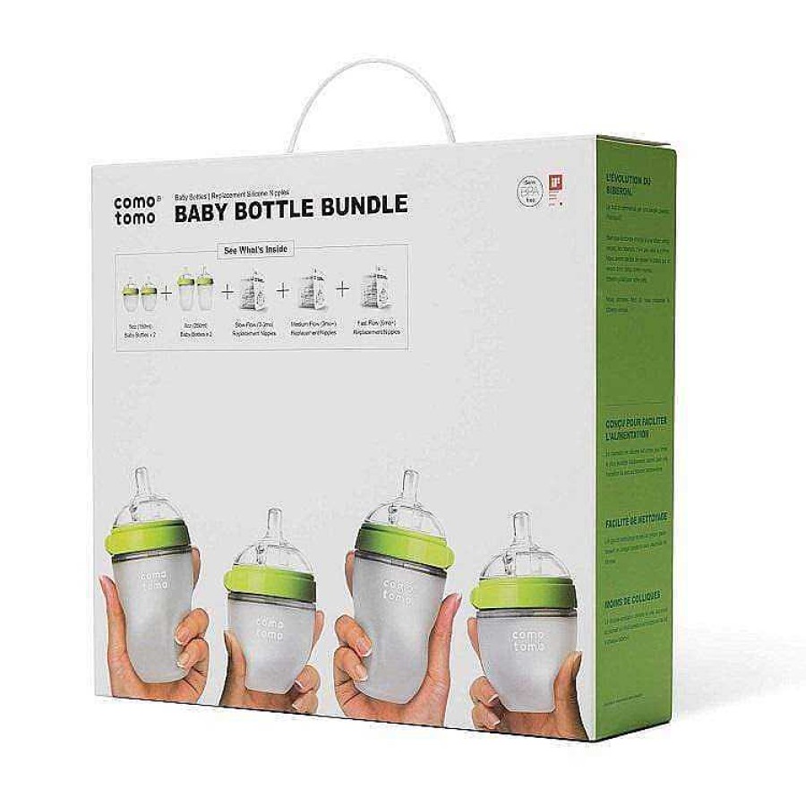 Feeding Comotomo Bottles & Accessories | Comotomo Baby Bottle Bundle Gift Set