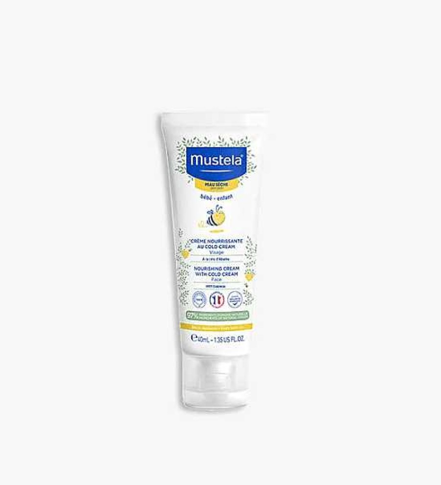 Bath & Care Mustela Perfume And Lotions | Mustela Dry Skin Nourishing Cream With Cold Cream (40 Ml)