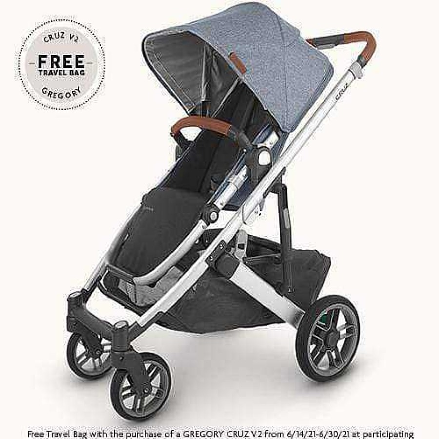 Strollers UPPAbaby Full Size Strollers | Uppababy Cruz V2 Stroller + Bassinet