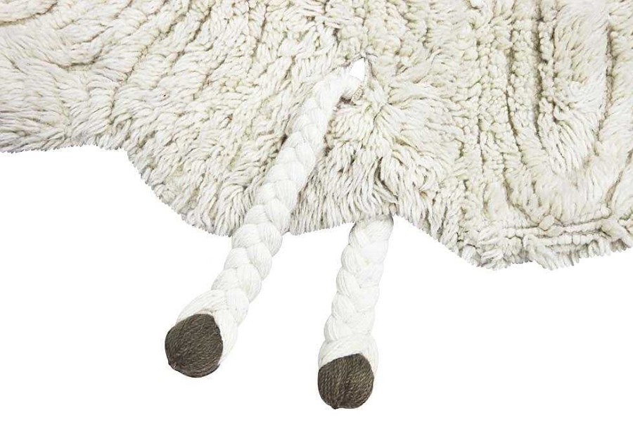 Nursery Lorena Canals | Lorena Canals Woolable Rug Pink Nose Sheep