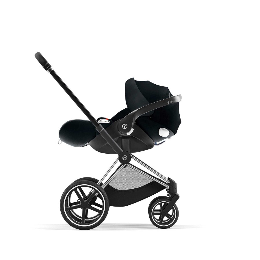 Strollers Cybex Full Size Strollers | Cybex Priam 4 Complete Stroller Chrome/Black