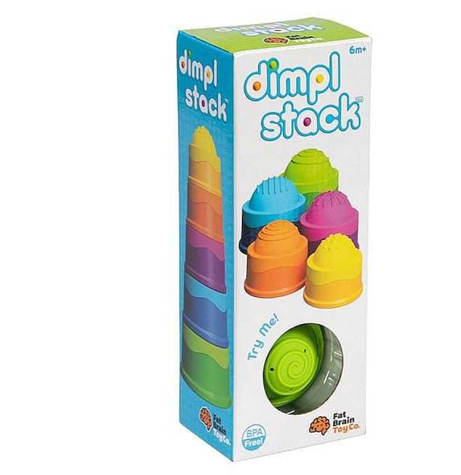 Playtime Fat Brain Toys | Fat Brain Toys Dimpl Stack