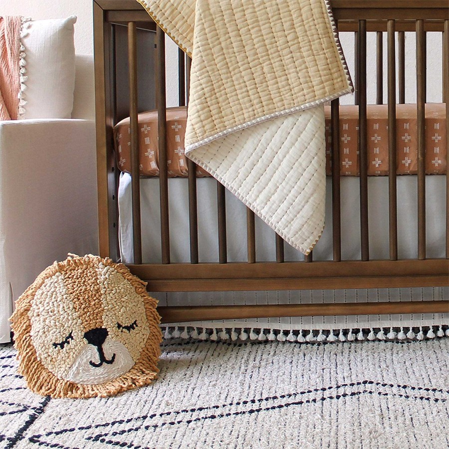 Nursery Crane Baby | Crane Baby Lion Pillow Cover With Fill & Bag