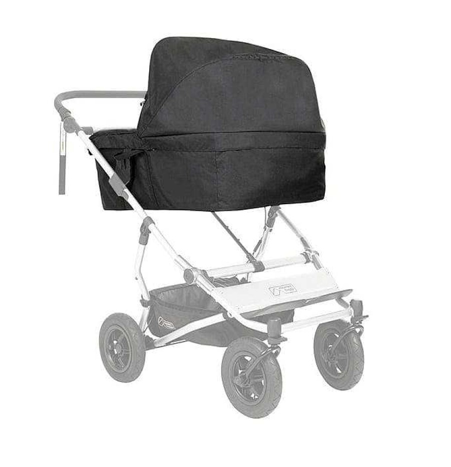 Strollers Mountain Buggy Side-By-Side Strollers | Mountain Buggy - Carrycot Plus For Twins