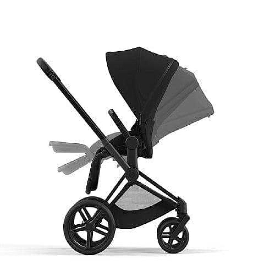 Strollers Cybex Full Size Strollers | Cybex Priam 4 Complete Stroller Matte Black/Black