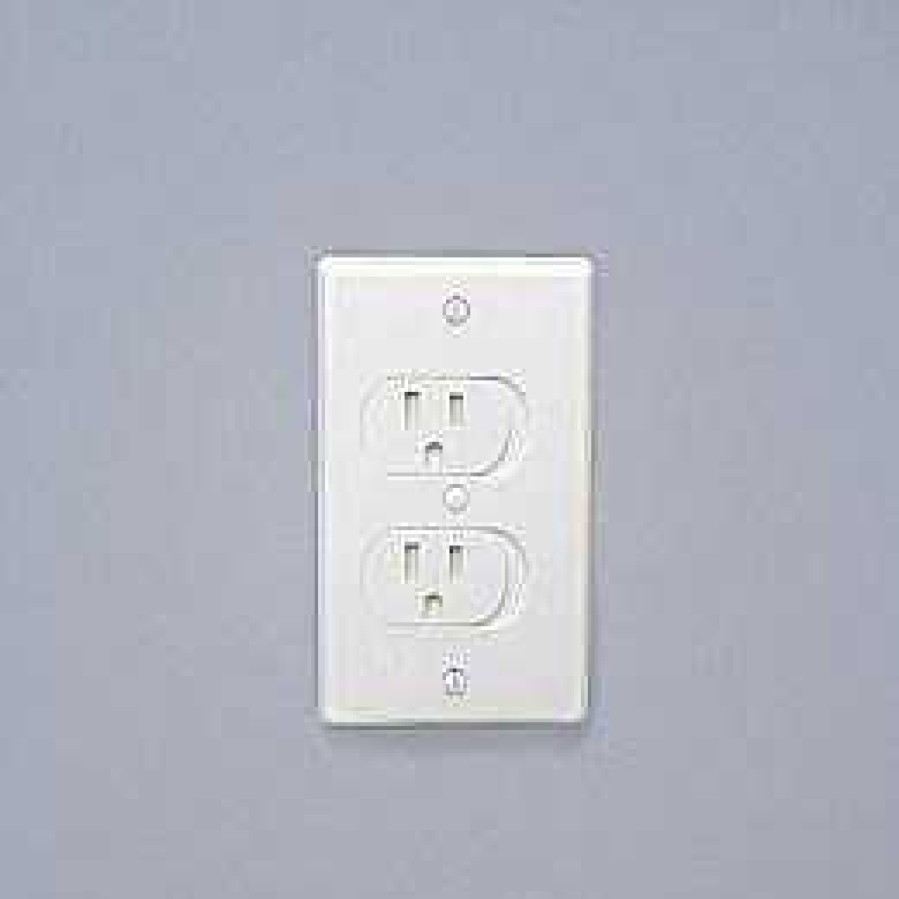 Playtime Qdos | Qdos Universal Self-Closing Outlet Cover (3 Pack) White