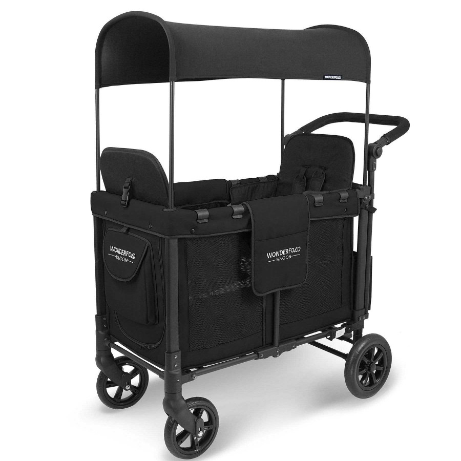 Strollers Wonderfold Wagon | Wonderfold Wagon W2 Double Baby Stroller Wagon