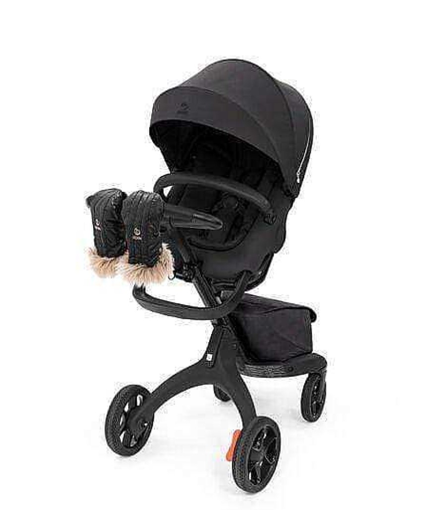 Strollers Stokke Hand Muffs | Stokke Stroller Mittens Onyx Black