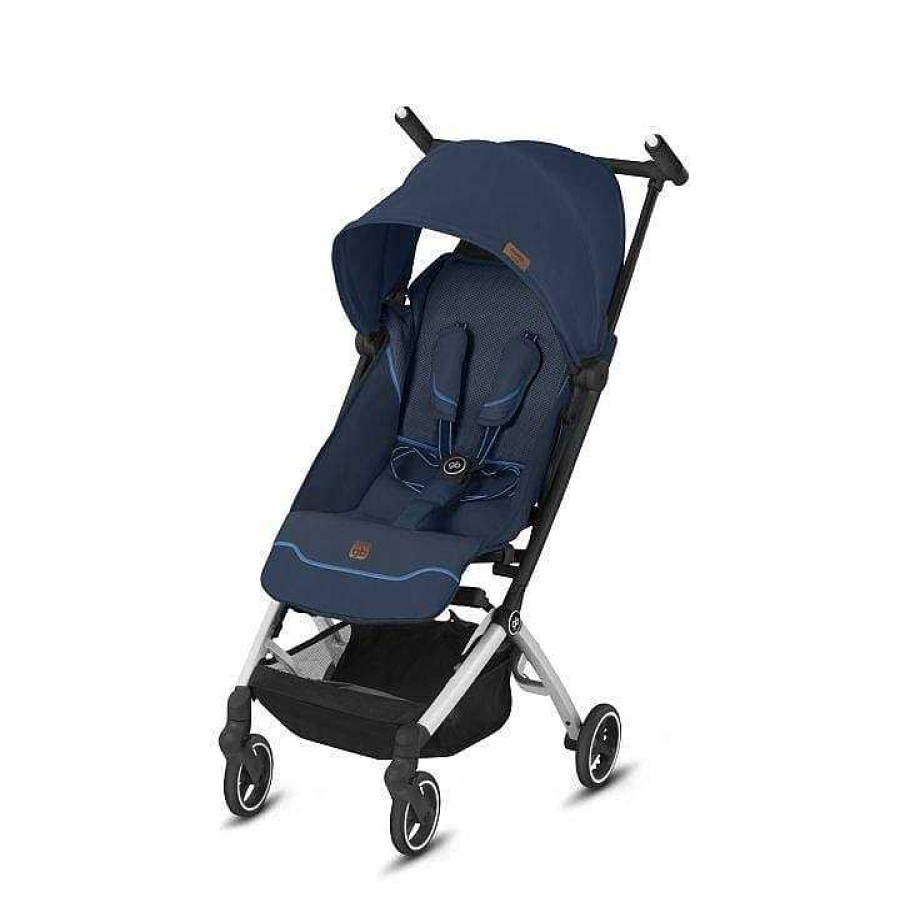 Strollers GB Lightweight Strollers | Gb Pockit+ All-City Night Blue